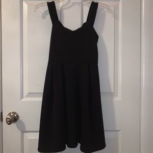 Simple black dress